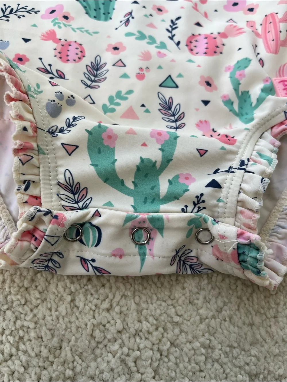 Ruffle Butts 12-18 M Cactus Bathing suit